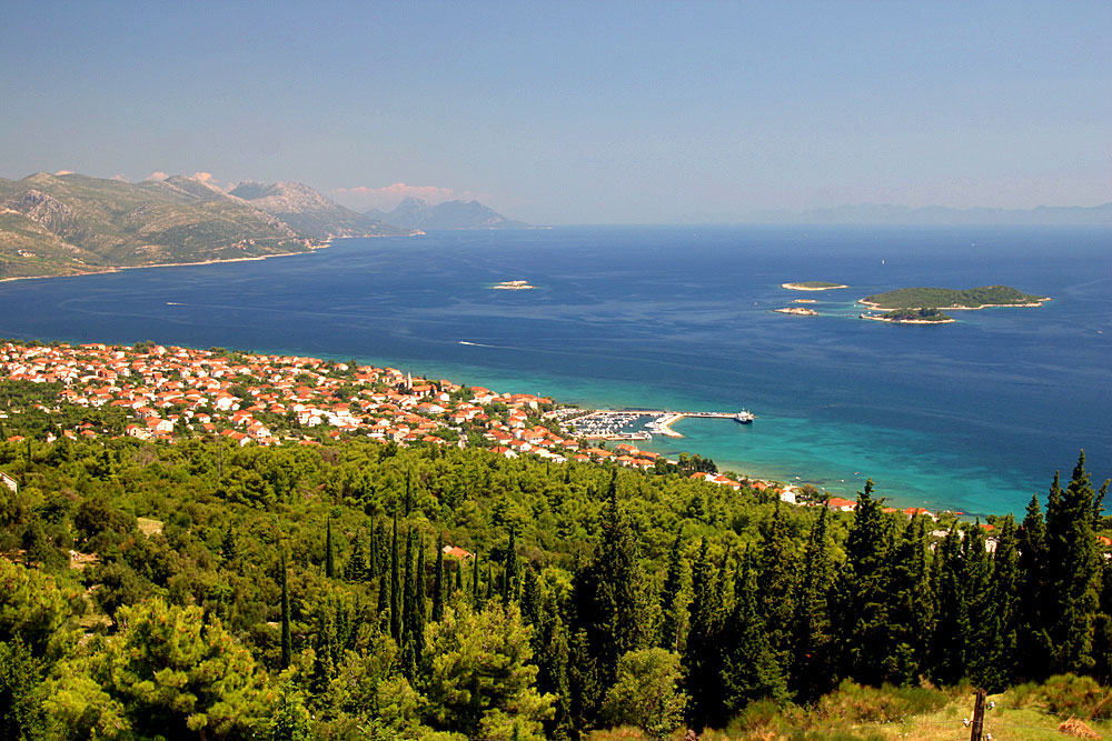 Pogled na Orebic